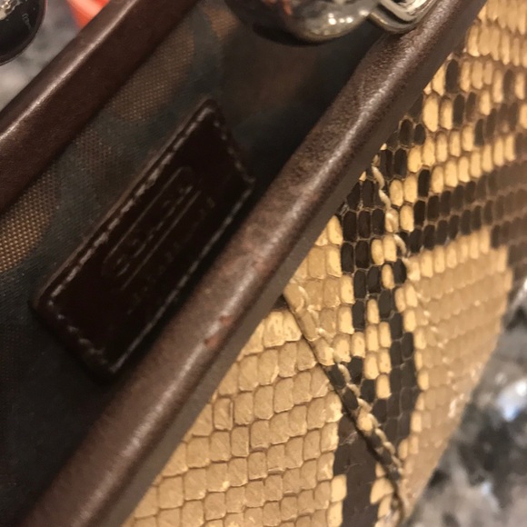 Coach Python Clutch - Picture 12 of 15